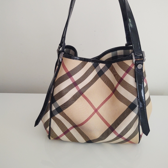 Burberry Canterbury Black Patent Bag - Picture 6 of 14
